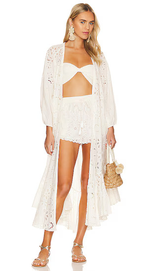 Moss Robe in White | Revolve Clothing (Global)