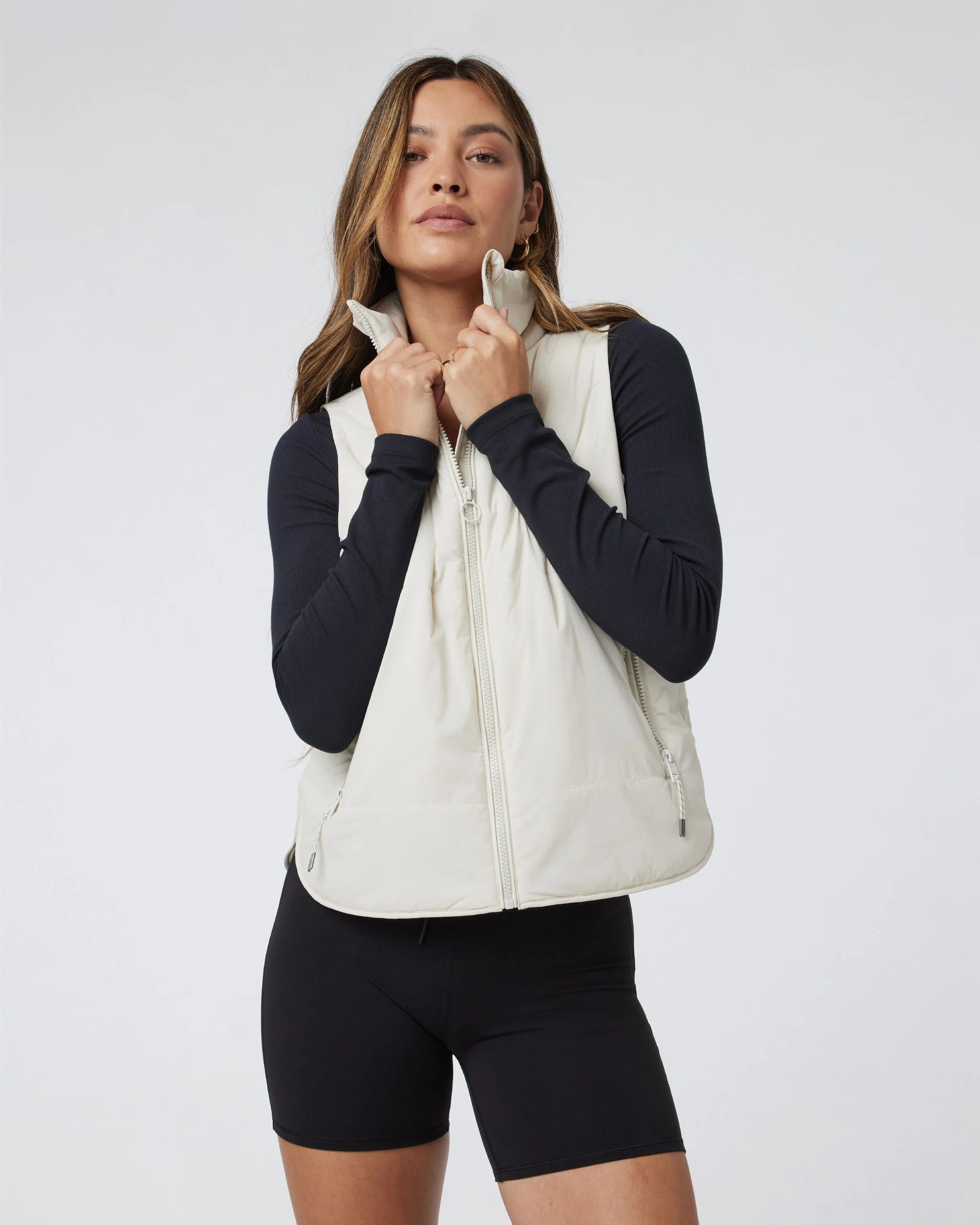 Canyon Insulated Vest | Bone Lightweight Vest | Vuori | Vuori Clothing (US & Canada)