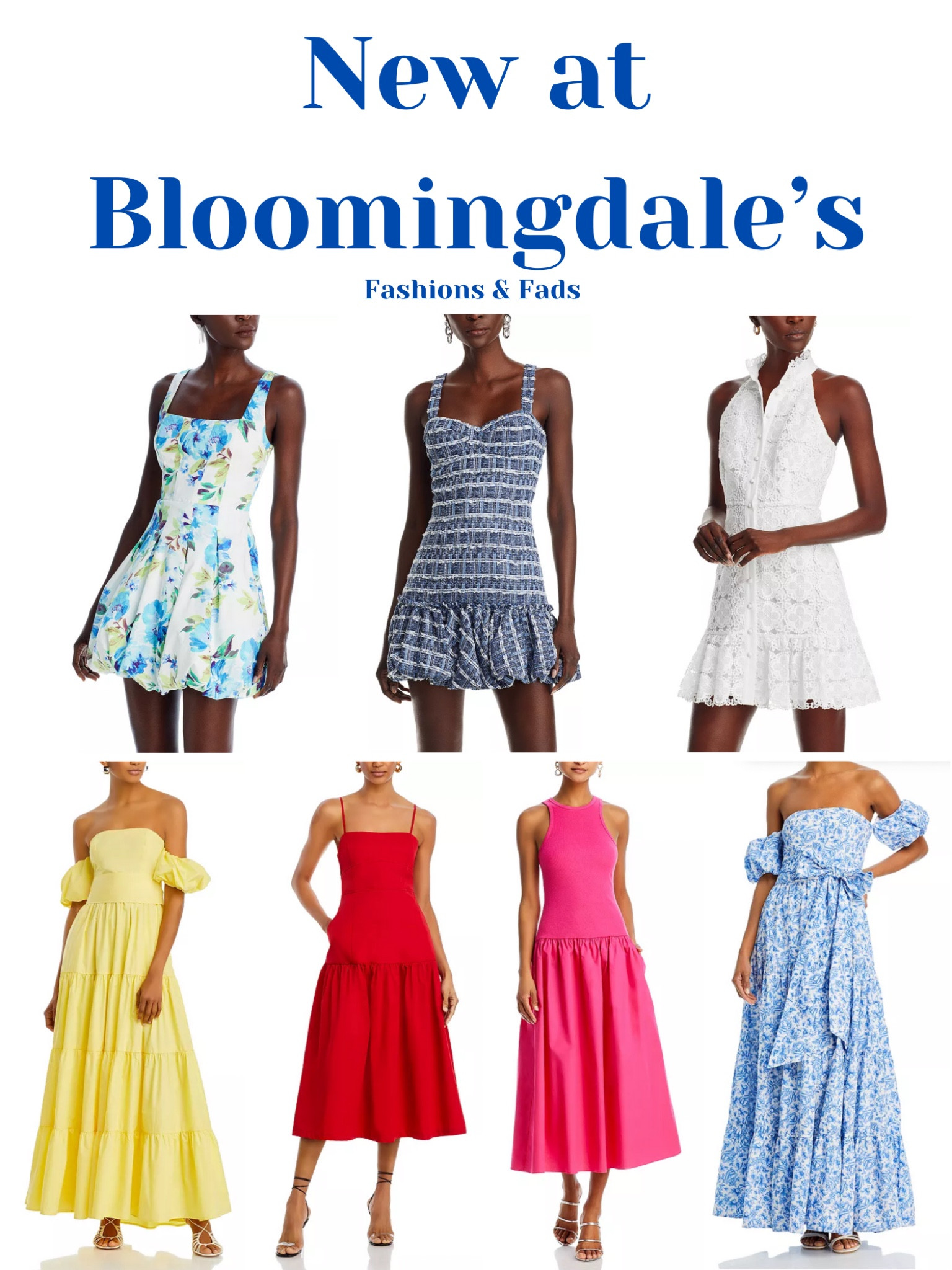 New at Bloomingdale’s!


Spring dress
Summer dress
Yellow dress
Long dress
Beach dress
Red dress
Pink dress
Blue dress
Floral dress
White dress
Plaid dress
Tweed dress
Floral mini dress
Maxi dress
Midi dress
Strapless dress
Off the shoulder dress
Vacation outfit
Beach vacation
Warm weather outfit


#LTKfindsunder100 #LTKSeasonal #LTKstyletip