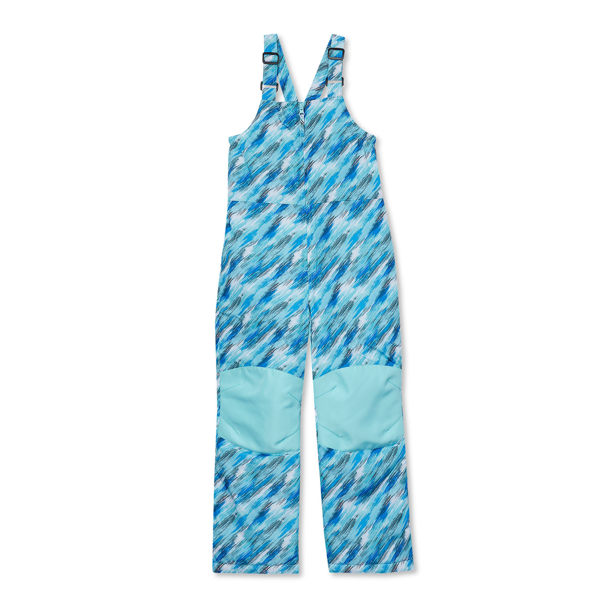 Kids Iron Knee Insulated Winter Snow Bibs | Lands' End (US)