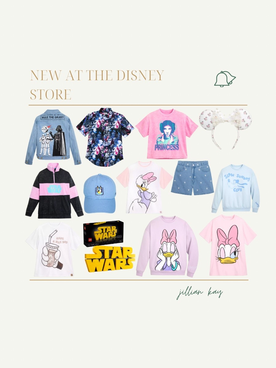 New merch at the Disney Store ✨

A lot of fun new Star Wars merch for the season of the force! And a cute new Daisy Duck anniversary collection! 

Ig: @jkyinthesky

#disney #disneystore #shopdisney #disneymerch #disneymerchandise #disneyshopping #starwars #maythefourth #disneystyle #starwarsstyle 

#LTKFindsUnder100 #LTKStyleTip #LTKFamily