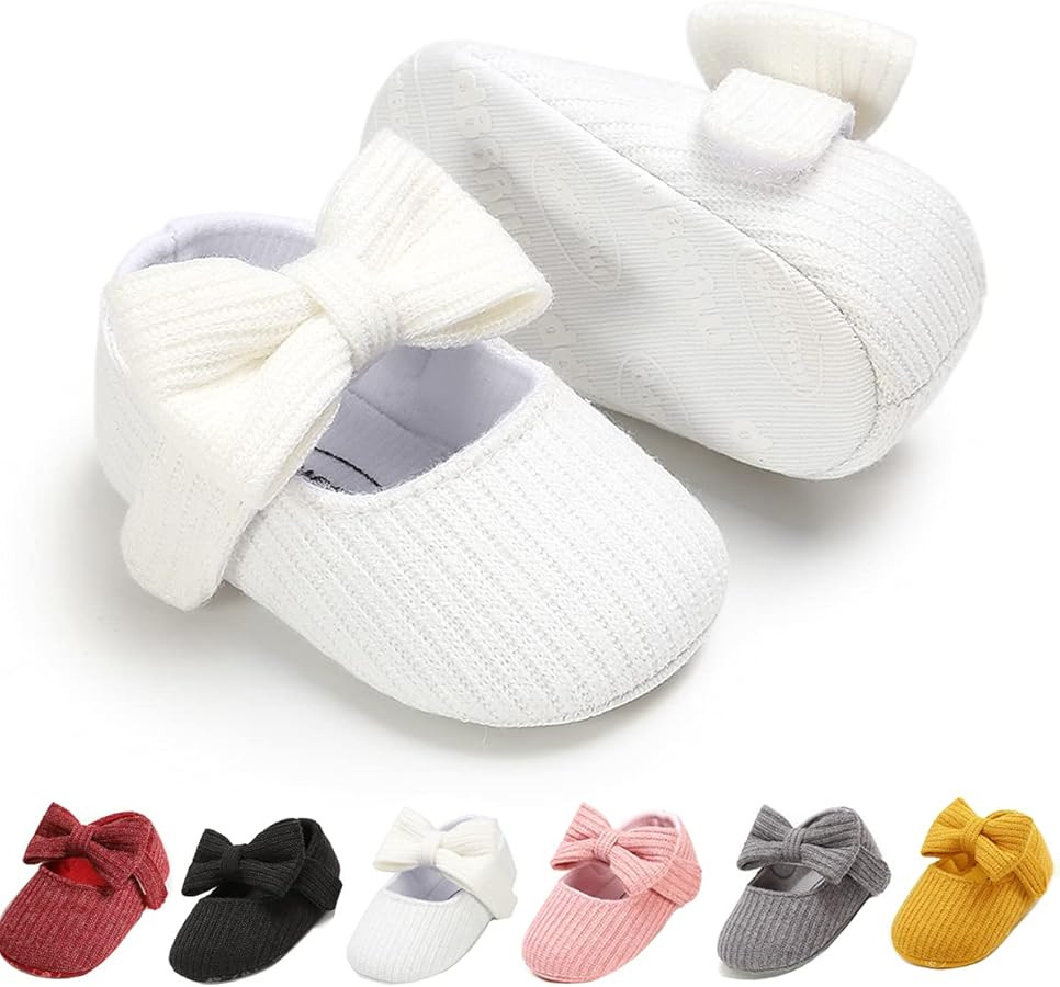 Ohwawadi Infant Baby Boys Girls Slippers Cozy Fleece Booties Soft Bottom Warm Cartoon Socks Newbo... | Amazon (US)