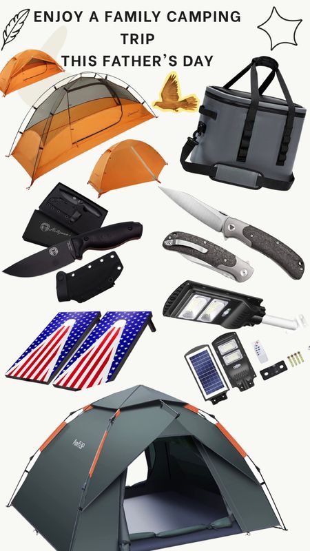Enjoy a #Family #Camping trip this #FathersDay! Here is everything and anything you’ll need to bring with you and believe it or not, all #Under100 dollars as #Amazon is having a #hugesale but HURRY before these items #sellout as everything is going fast! 

#LTKGiftGuide #LTKFind #LTKunder100