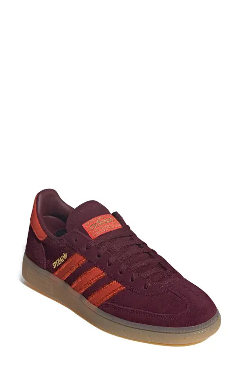 adidas Handball Spezial Sneaker in Maroon/preloved Red/gum at Nordstrom, Size 5.5 | Nordstrom