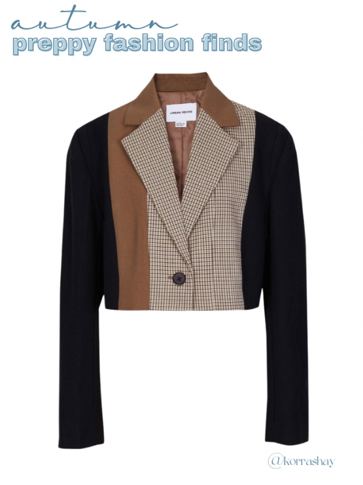 Preppy fall fashion finds!
Colorblock  cropped blazer 

🏷
Preppy fall fashion, preppy fall outfits, fall fashion finds, fall fashion ideas, thanksgiving outfit ideas, preppy fashion Inspo 

#LTKSeasonal #LTKfit #LTKstyletip