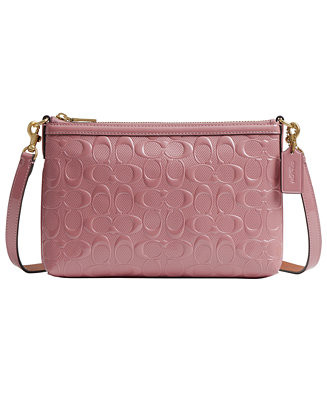 Legacy Small Signature Patent Leather Crossbody Bag | Macy's