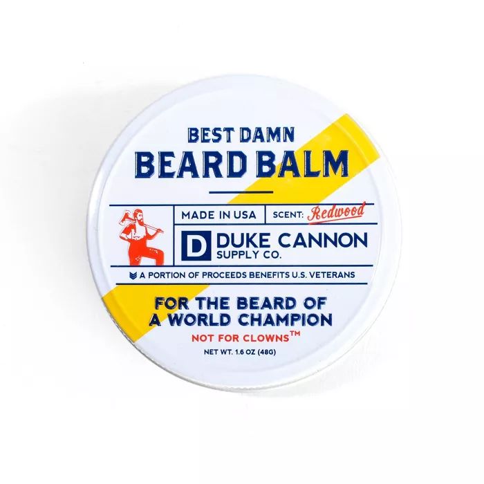 Duke Cannon Best Redwood Damn Beard Balm - 1.6oz | Target