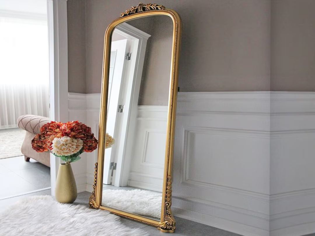 Antique Mirror Home Decor Wall Mirror Living Room Mirror - Etsy | Etsy (US)