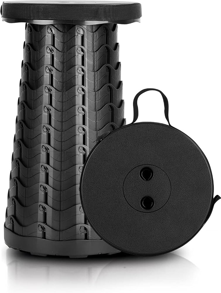 KPR Retractable Folding Stools, Portable Foldable Camping Stool, Collapsible Stool Lightweight Ye... | Amazon (US)