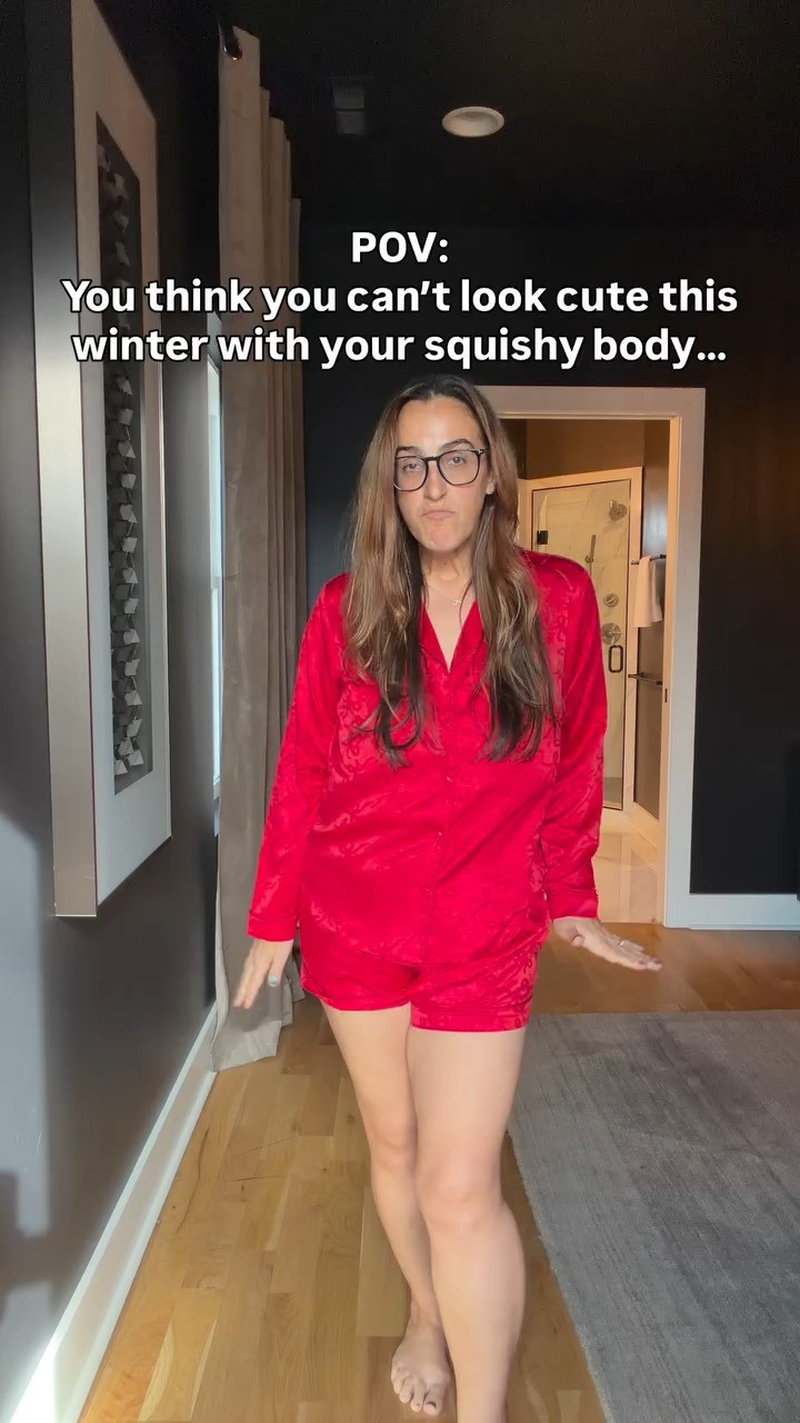 Yall! I LOVEEEE this look! Shawls are so chic and give you that little bit of belly coverage you need! I added bedazzled bows to the shawl, you don’t need to but that’s a fun way to make it more holiday like! And the faux leather leggings are a closet must have, I have them in 3 colors!

#winteroutfitideas #holidayoutfit #bowlooks #winterchic #winteroutfit #winterstyle #cutewinteroutfit 

 #LTKSeasonal #LTKOver40 #LTKMidsize