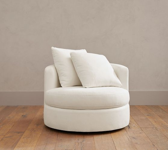 Balboa Swivel Chair | Pottery Barn (US)