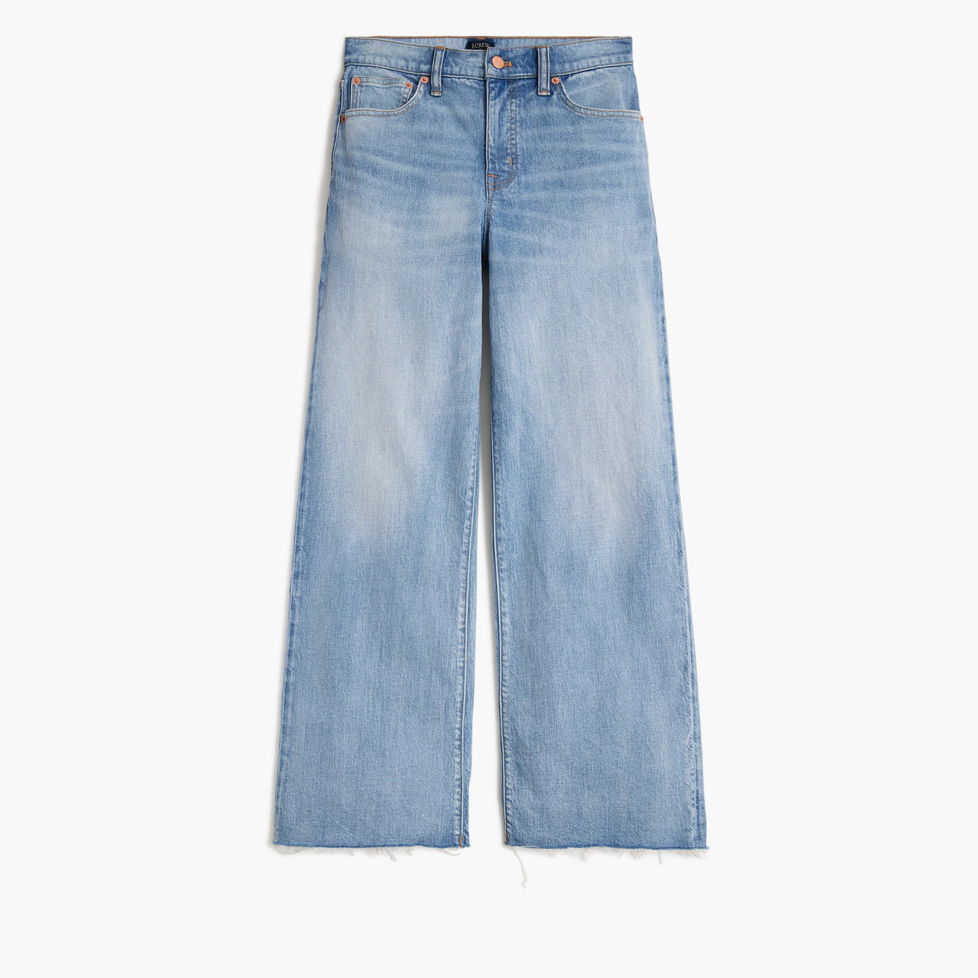 Wide-leg cropped jean in all-day stretch | J.Crew Factory