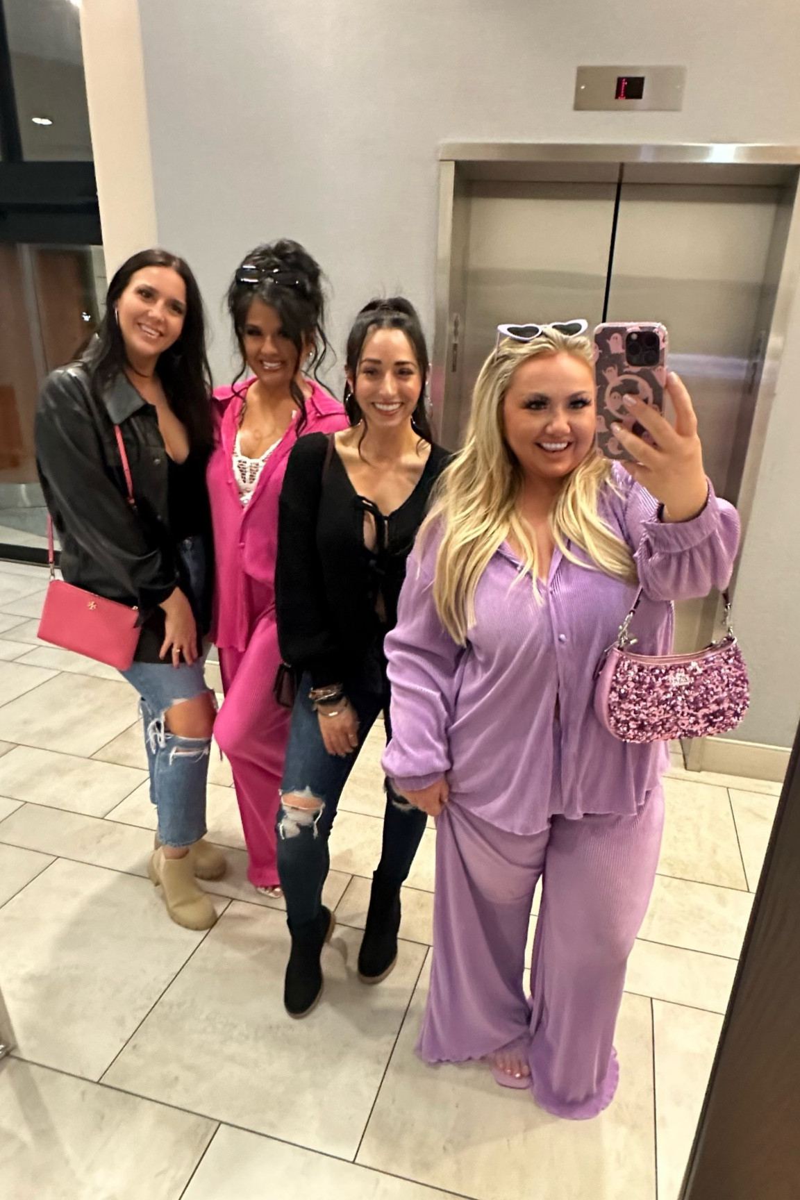 Boston Night 1 fit 💜🥂

#LTKPlusSize #LTKFindsUnder50 #LTKMidsize