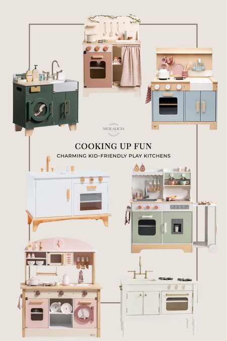 Sweet and durable, these solid wood play kitchens are the perfect addition to playrooms and playhouses.

Play kitchen, toy kitchen, wood play kitchen, heirloom play kitchen, colourful play kitchen 


#LTKhome #LTKkids