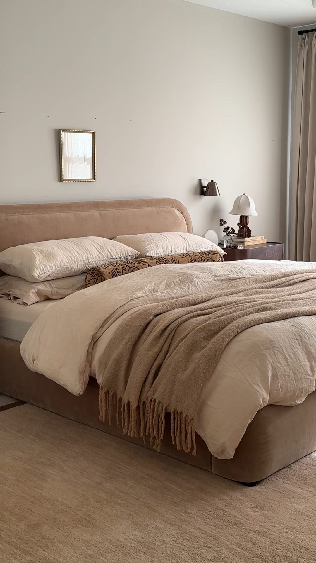 warm light neutral bedding 

#quincepartner @onequince

#LTKHome