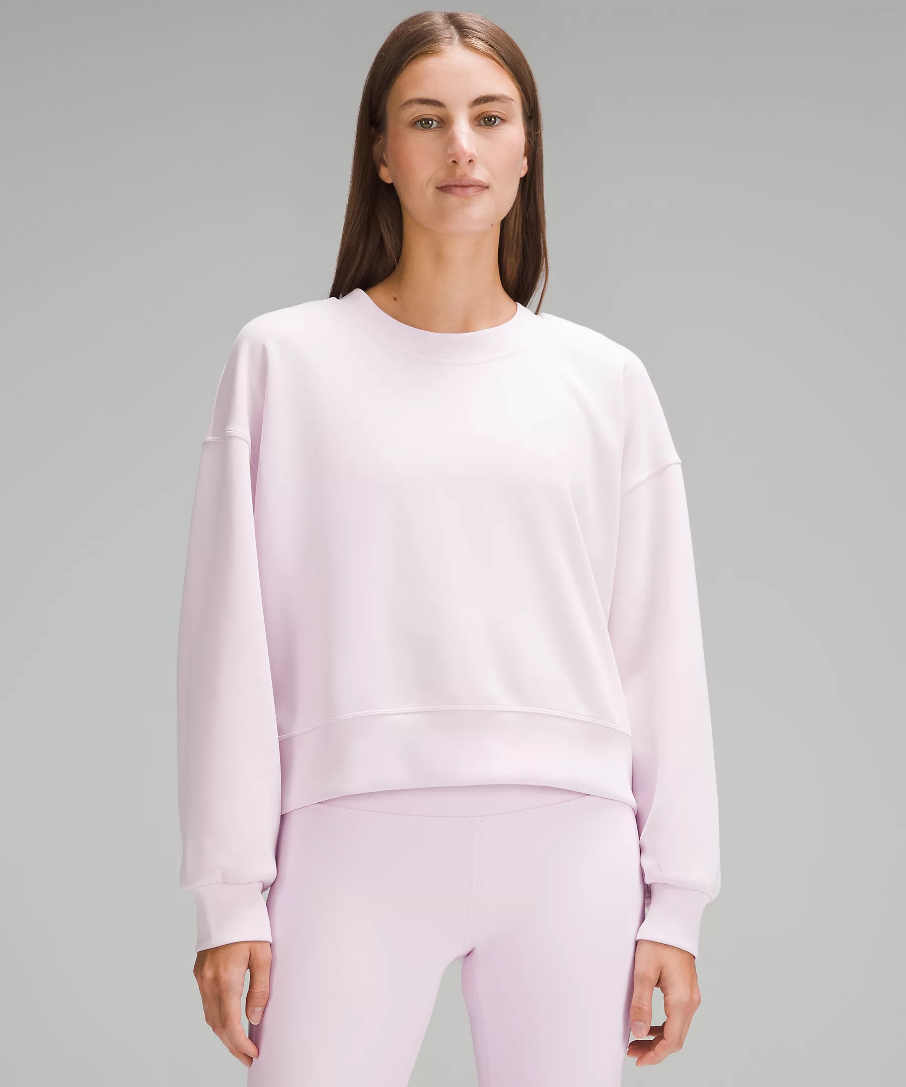 Softstreme Perfectly Oversized Cropped Crew | Women's Hoodies & Sweatshirts | lululemon | Lululemon (US)