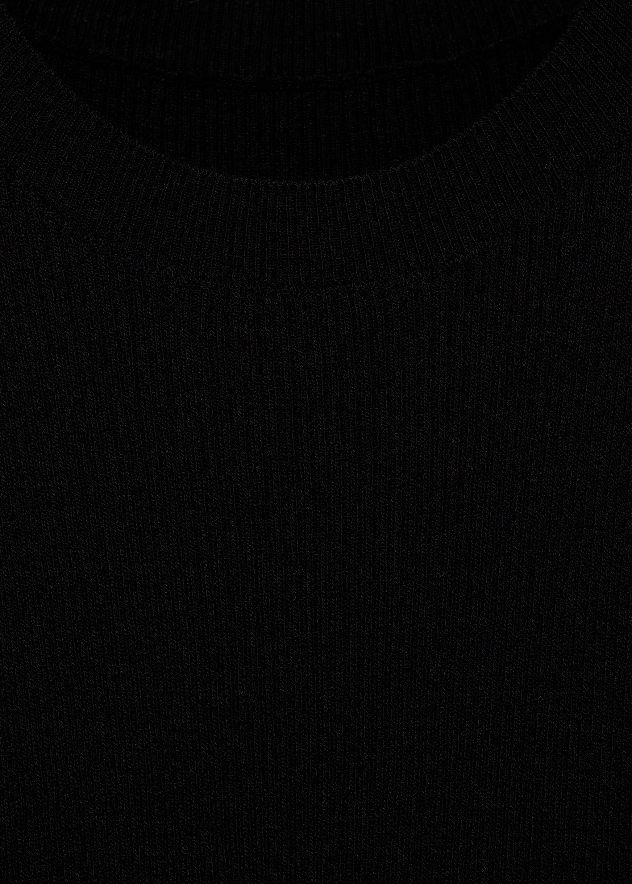 Ribbed knit top | MANGO (UK)