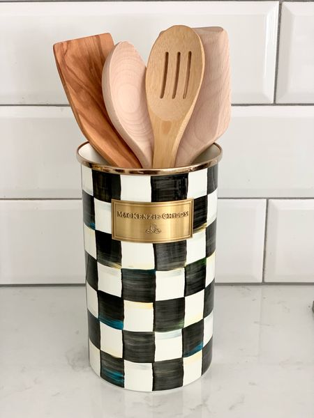 Loved adding the must-have Courtly Check utensil holder in my kitchen for the new year! 

#LTKFind #LTKhome