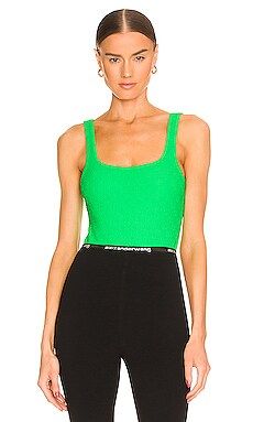 T by Alexander Wang Bodysuit in Neon Kelly from Revolve.com | Revolve Clothing (Global)