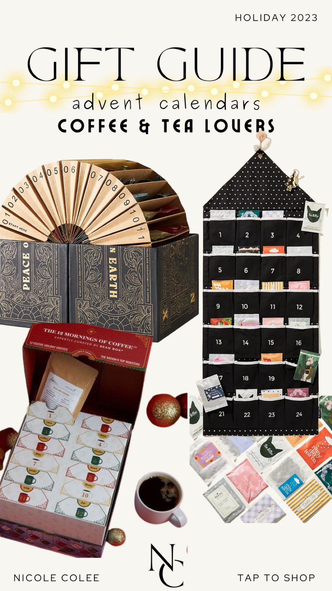 Rounded up the best Advent Calendars around for everyone on your list 🎄🎅🏽 Shop now and surprise your loved ones with a special pressie on Dec 1 🎁

🛍️Link to shop in bio 🫶🏼

Advent calendar, holiday, Christmas, gift giving, And Christmas gift, present, gift guides, Nicole Colee, gift, ideas, coffee, tea, candy, perfume, makeup, popcorn, jerky, puzzles, chocolate, fragrance, candles 

#adventcalendar #giftguide #giftideas #christmas #presents #holiday #nicolecolee

#LTKHoliday #LTKGiftGuide #LTKSeasonal