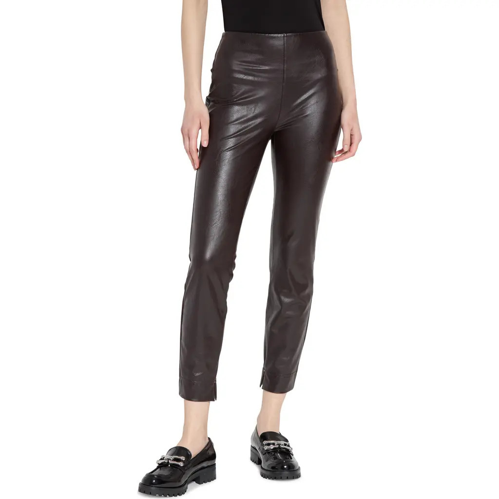 Lysse Katherine Faux Leather Toothpick Leggings in Double Espresso at Nordstrom Rack, Size X-Small | Nordstrom Rack