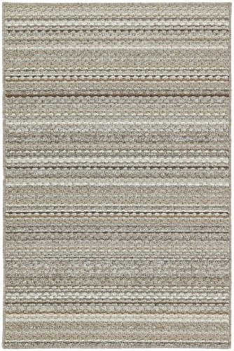 Garland Rug Carnival Area Rug, 5-Feet by 7-Feet, Random Earthtone Stripes | Amazon (US)