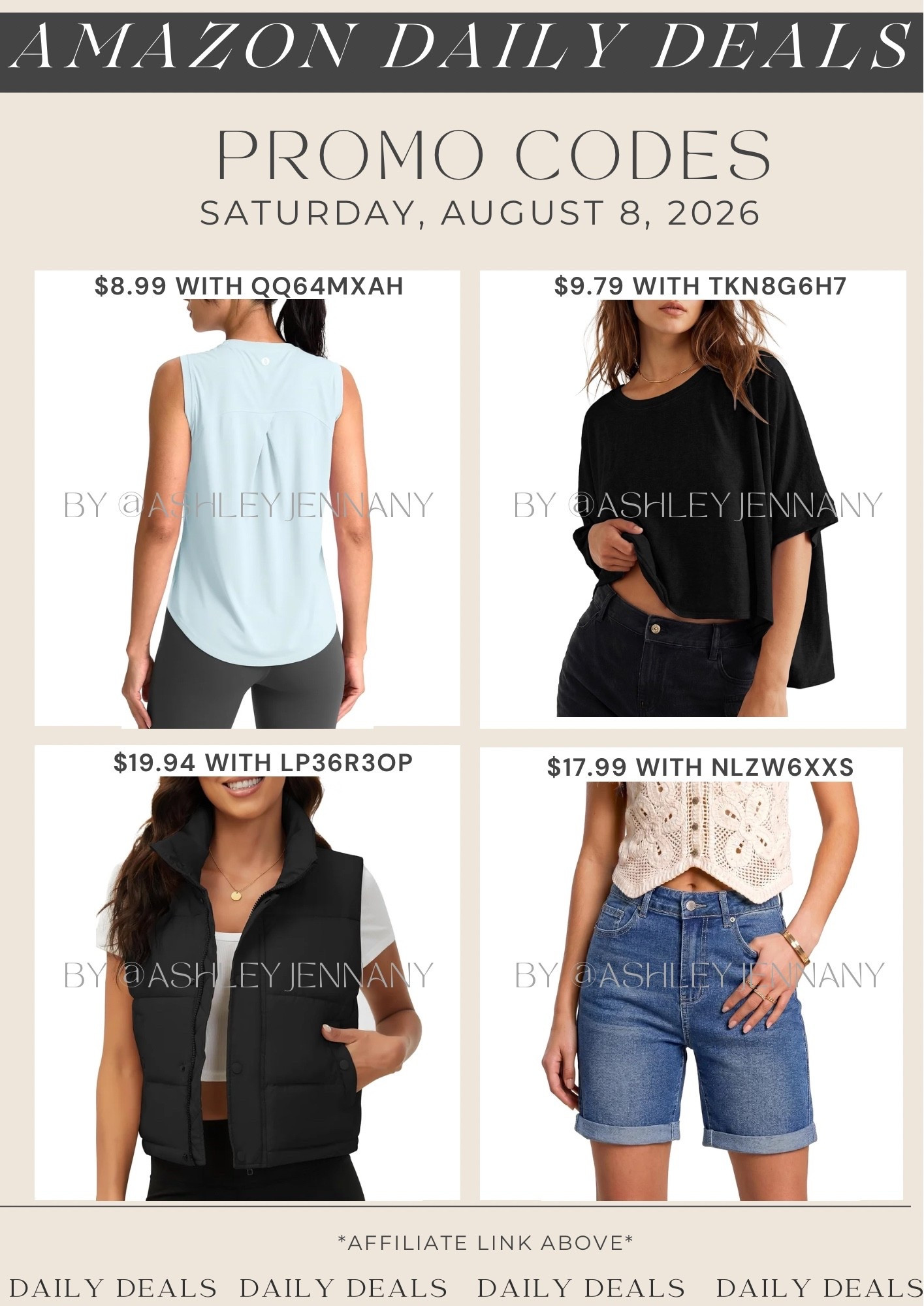 Amazon deals

#LTKSaleAlert #LTKMidsize #LTKSeasonal
