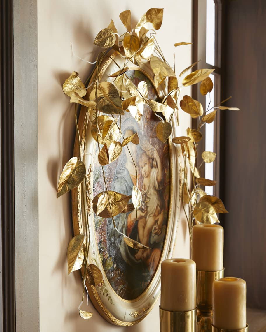 Jim Marvin Handmade Golden Ivy Holiday Garland | Horchow