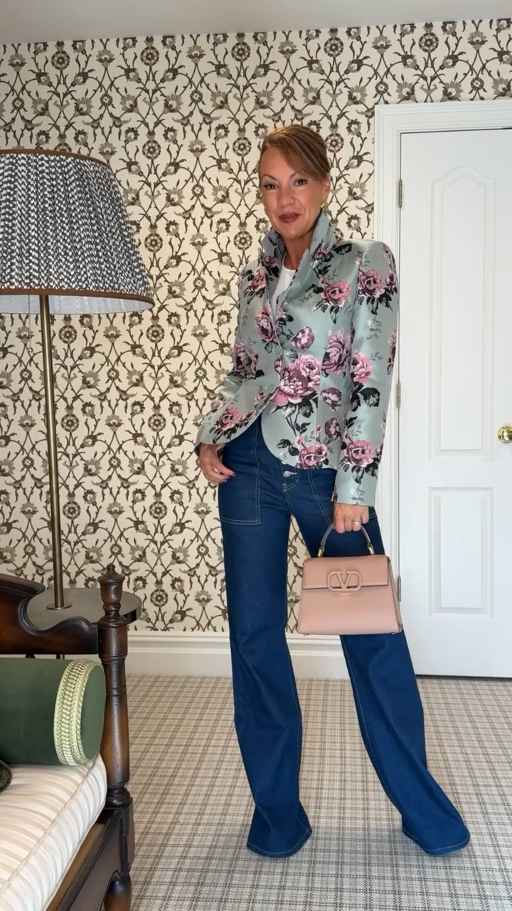 How fun is this floral blazer from Alice & Olivia?! I  get so many compliments on it & it always elevates a simple denim outfit ☺️

Style tips - Floral fashion - Denim looks - Trendy fashion - Outfit inspo 

#LTKSeasonal #LTKWorkwear #LTKStyleTip