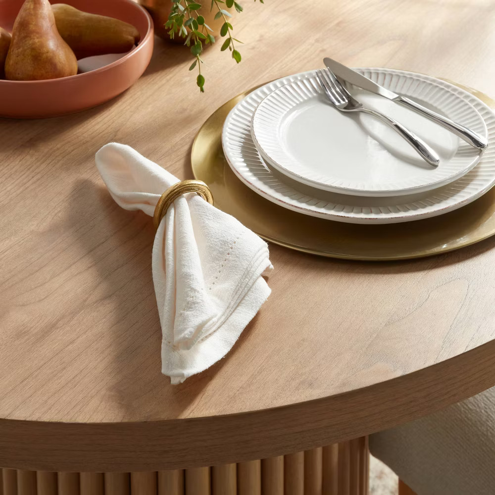 2pk Napkin Rings Gold - Threshold™ | Target