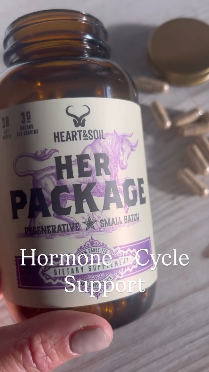 My hormones after kids — everywhere

I’ve been looking for natural support + Her Package has helped so much! These supplements support balanced hormones, steadier moods, better energy + a more consistent cycle — all made from nutrient-dense organ blends and whole-food vitamins

Starting today Heart & Soil has up to 35% off during their Black Friday Sale!

Heart & Soil Supplements | Daily Supplements Hormone Support | Cycle Support | Mood Support
Postpartum Wellness | Postpartum Journey
@heartandsoilsupplements @fromthelobby

#LTKselfcare #LTKmomlife #LTKmorningroutine