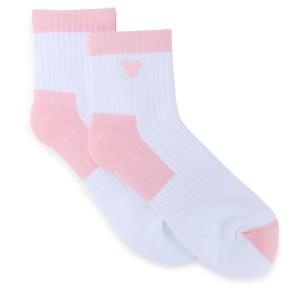 Mickey Mouse Icon Ankle Socks for Adults  Pink Official shopDisney | Disney Store