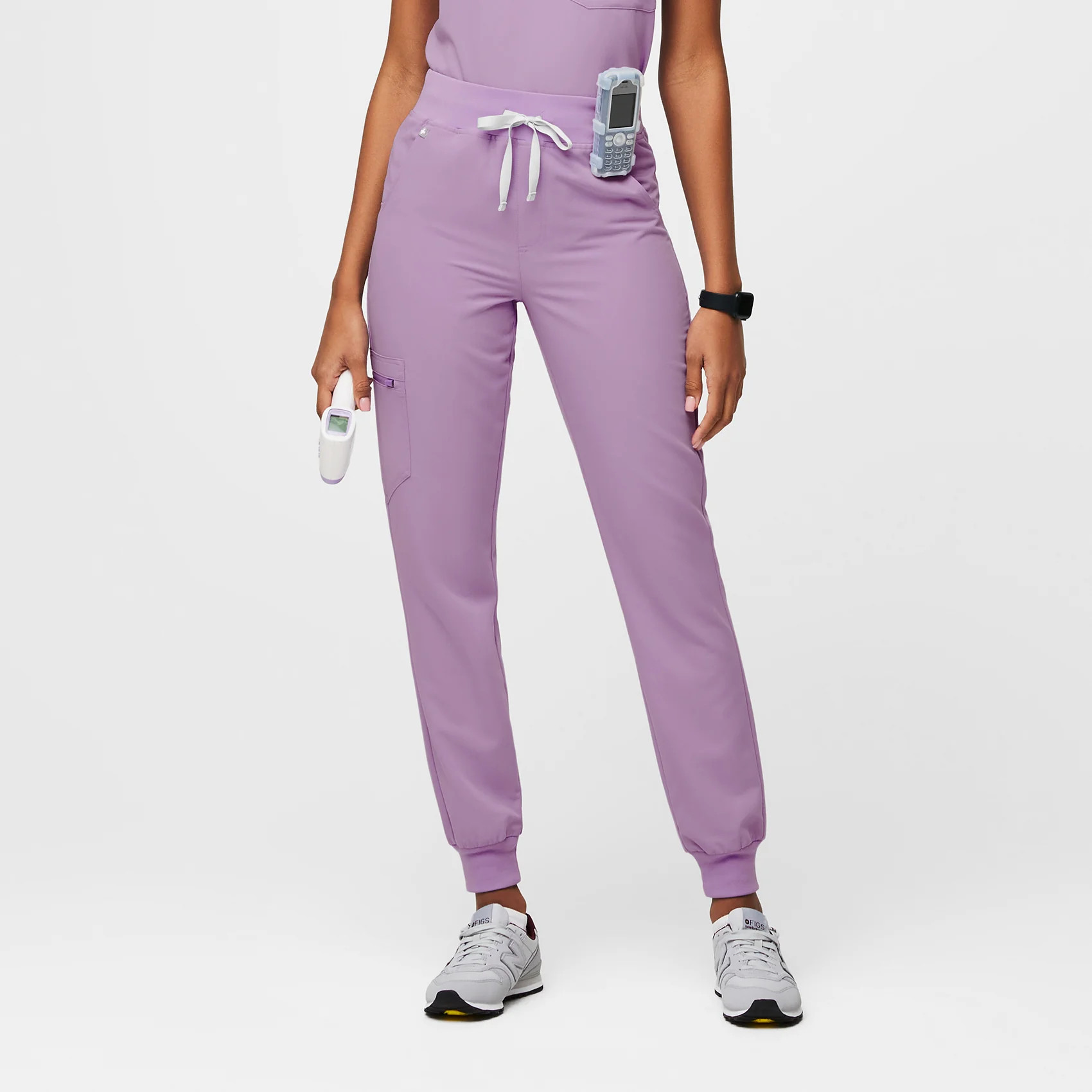 Women’s High Waisted Zamora Jogger Scrub Pants™ - Lavender Dew · FIGS | FIGS