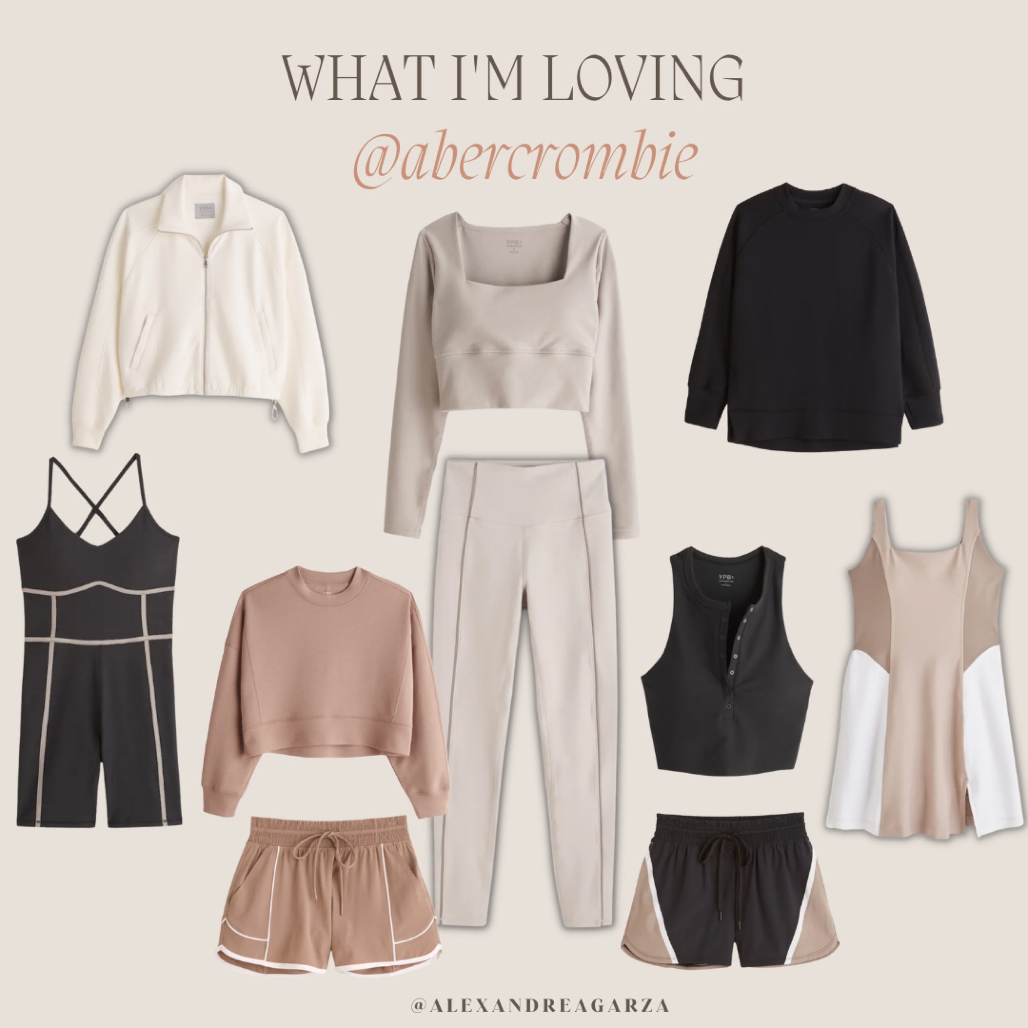 Abercrombie active wear 