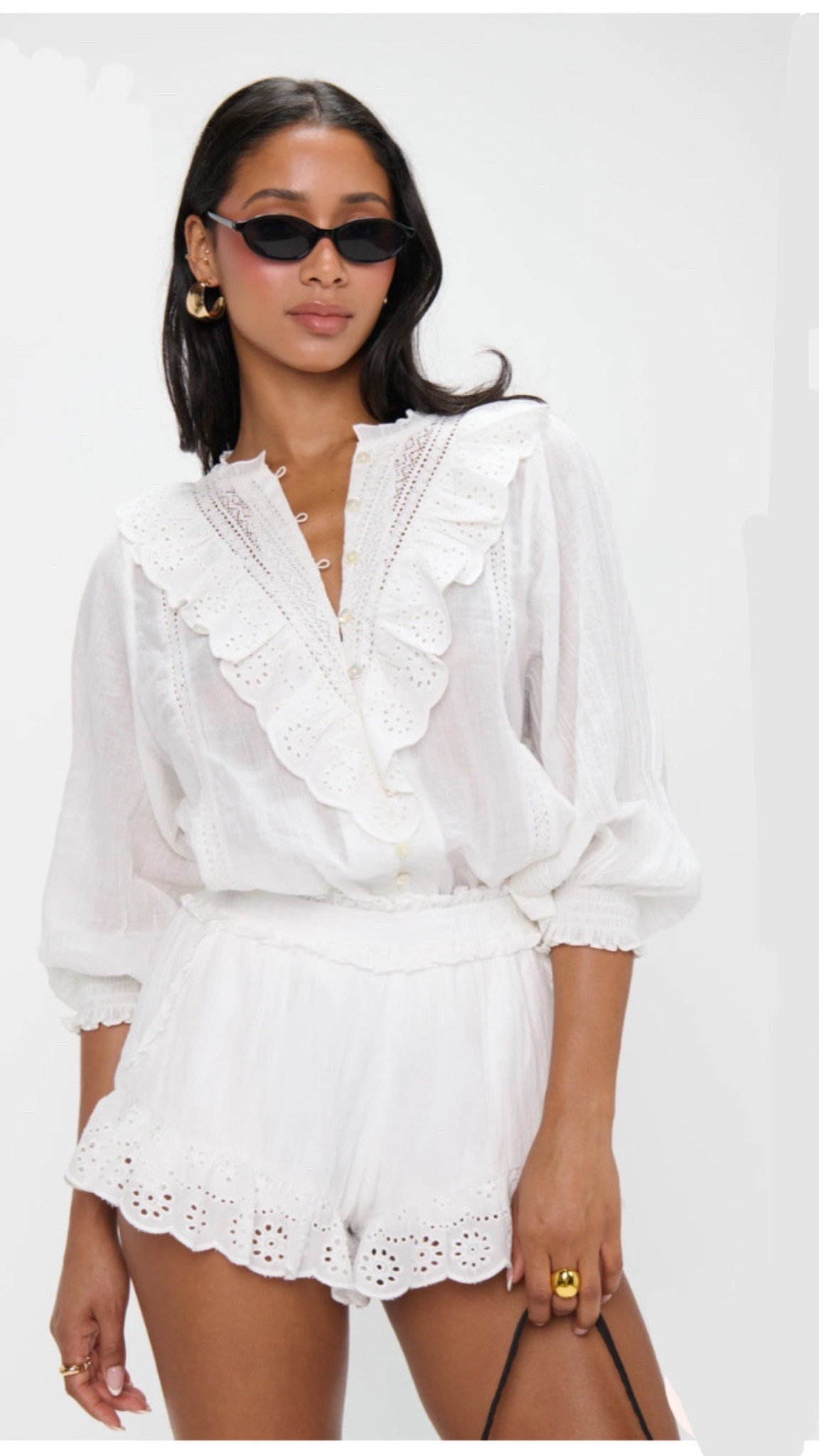 Ruffle eyelet outfit 

#LTKSeasonal