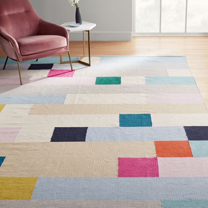 Margo Selby Squares Rug | West Elm (US)