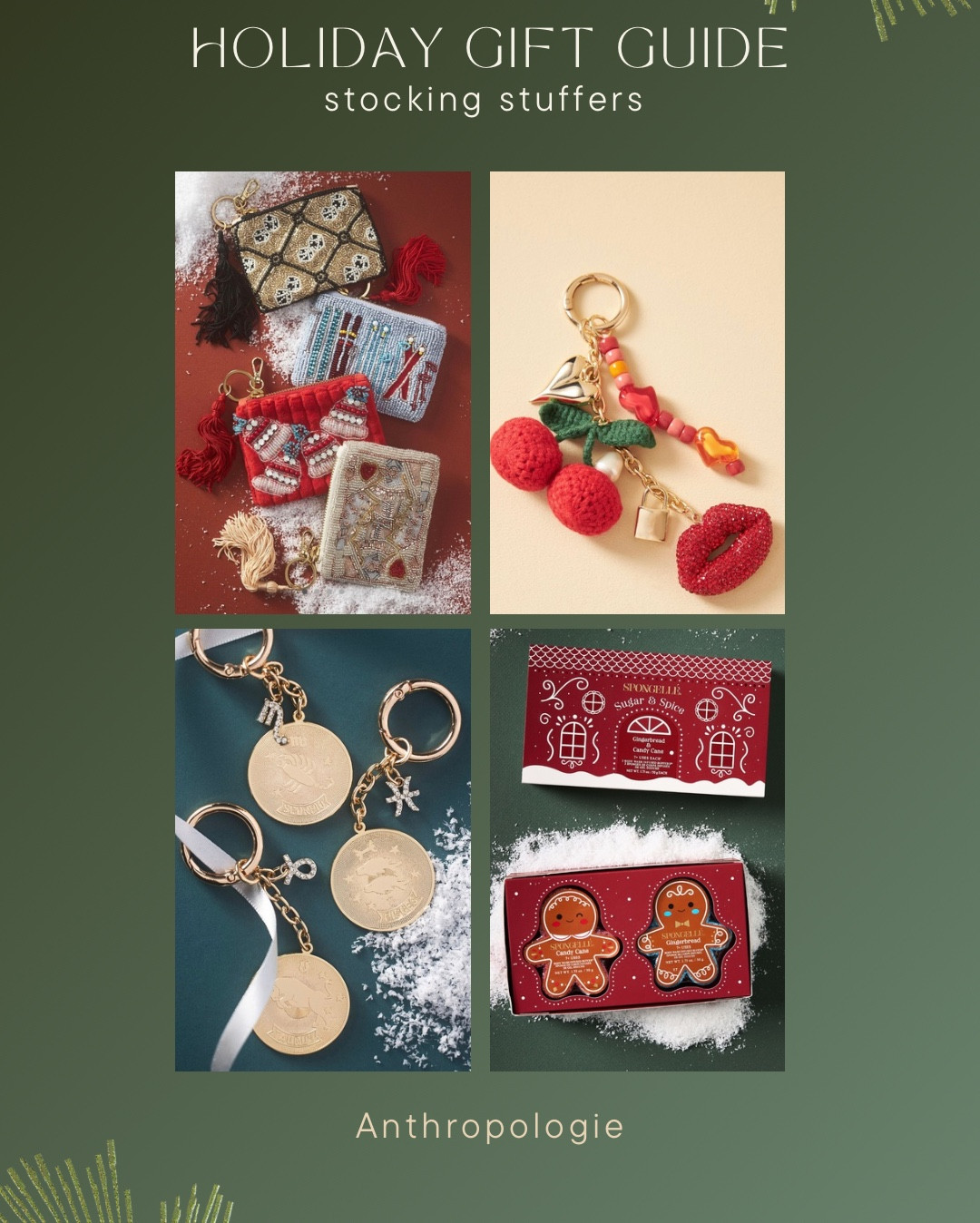 Gorgeous stocking stuffers from Anthropologie! On sale now ❄️⛄️🎄❤️

#LTKGiftGuide #LTKCyberWeek #LTKHoliday