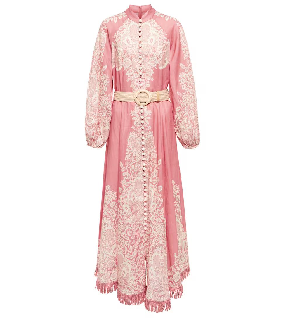 Floral linen maxi dress | Mytheresa (US/CA)