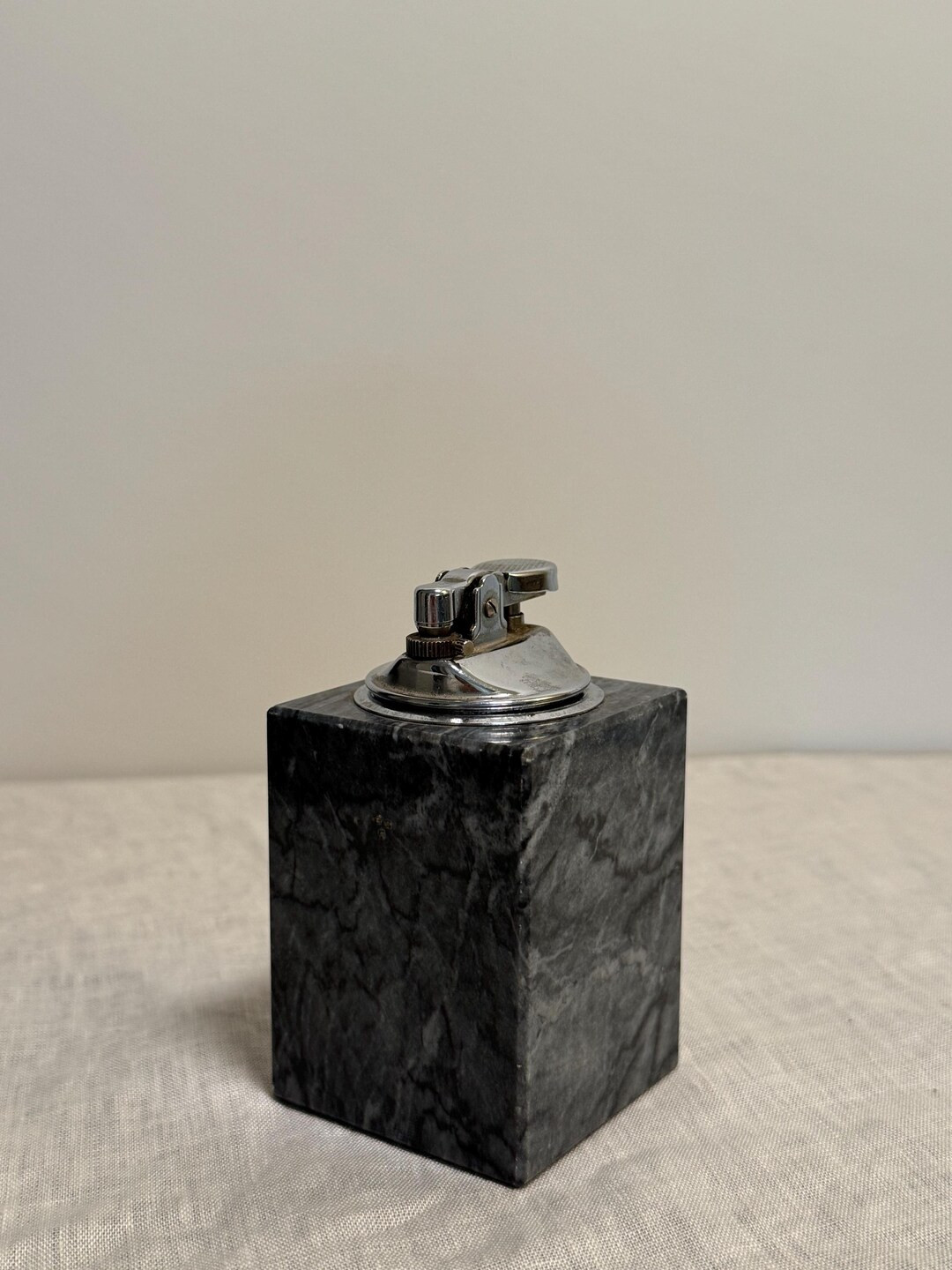 Vintage Marble Table Lighter: Mid-Century Modern Tobacciana | Etsy (US)