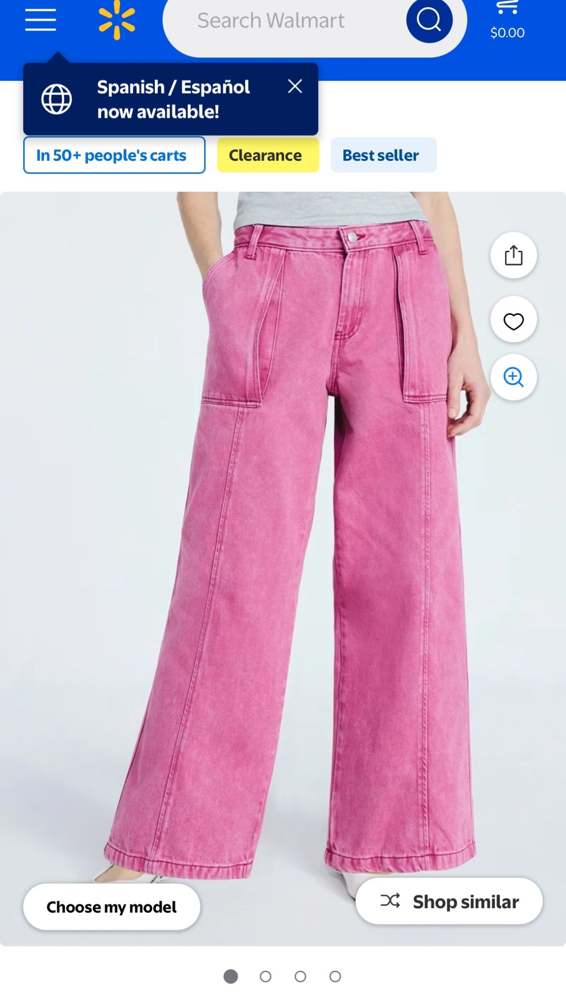 The cutest pants from Walmart that I can’t wait to style!