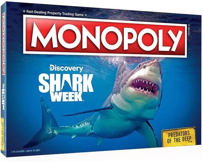 Monopoly: Shark Week Predators of The Deep | Amazon (US)