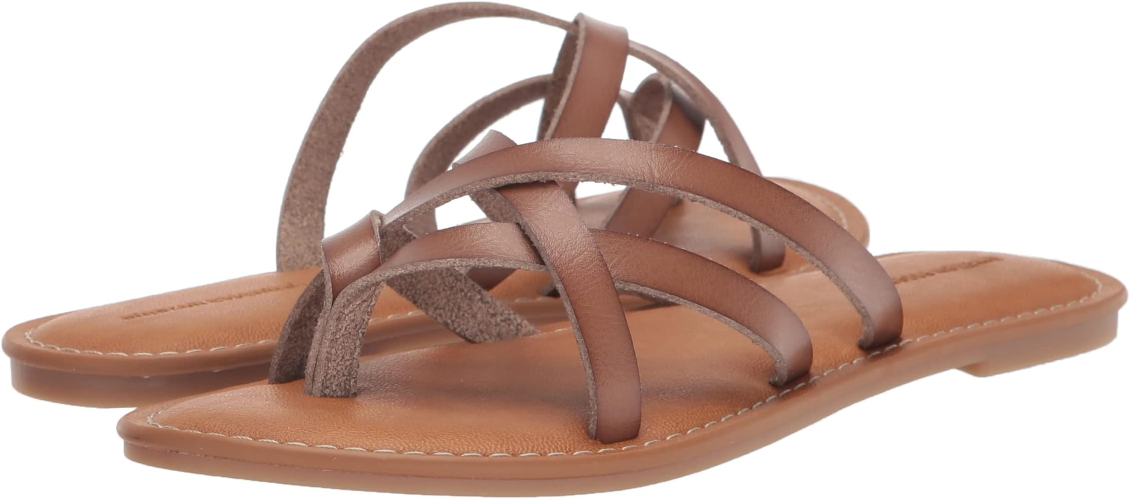Amazon Essentials womens Strappy Slide Flat Sandal Sandal | Amazon (CA)
