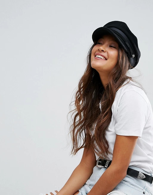 ASOS - Casquette gavroche à calotte haute en laine | ASOS FR