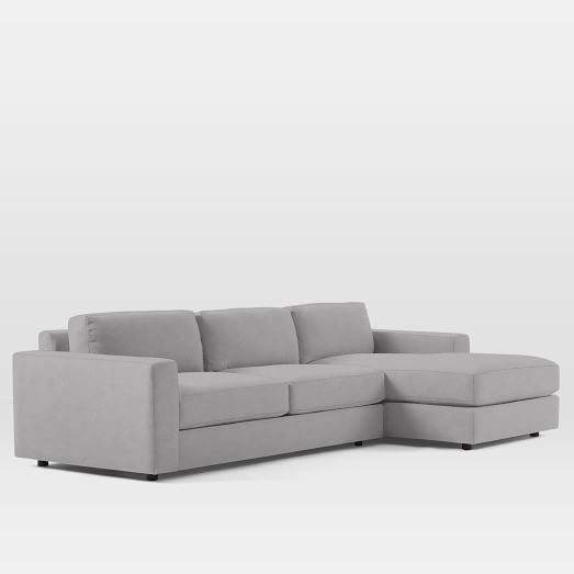 Urban 2-Piece Chaise Sectional - Large | West Elm (US)