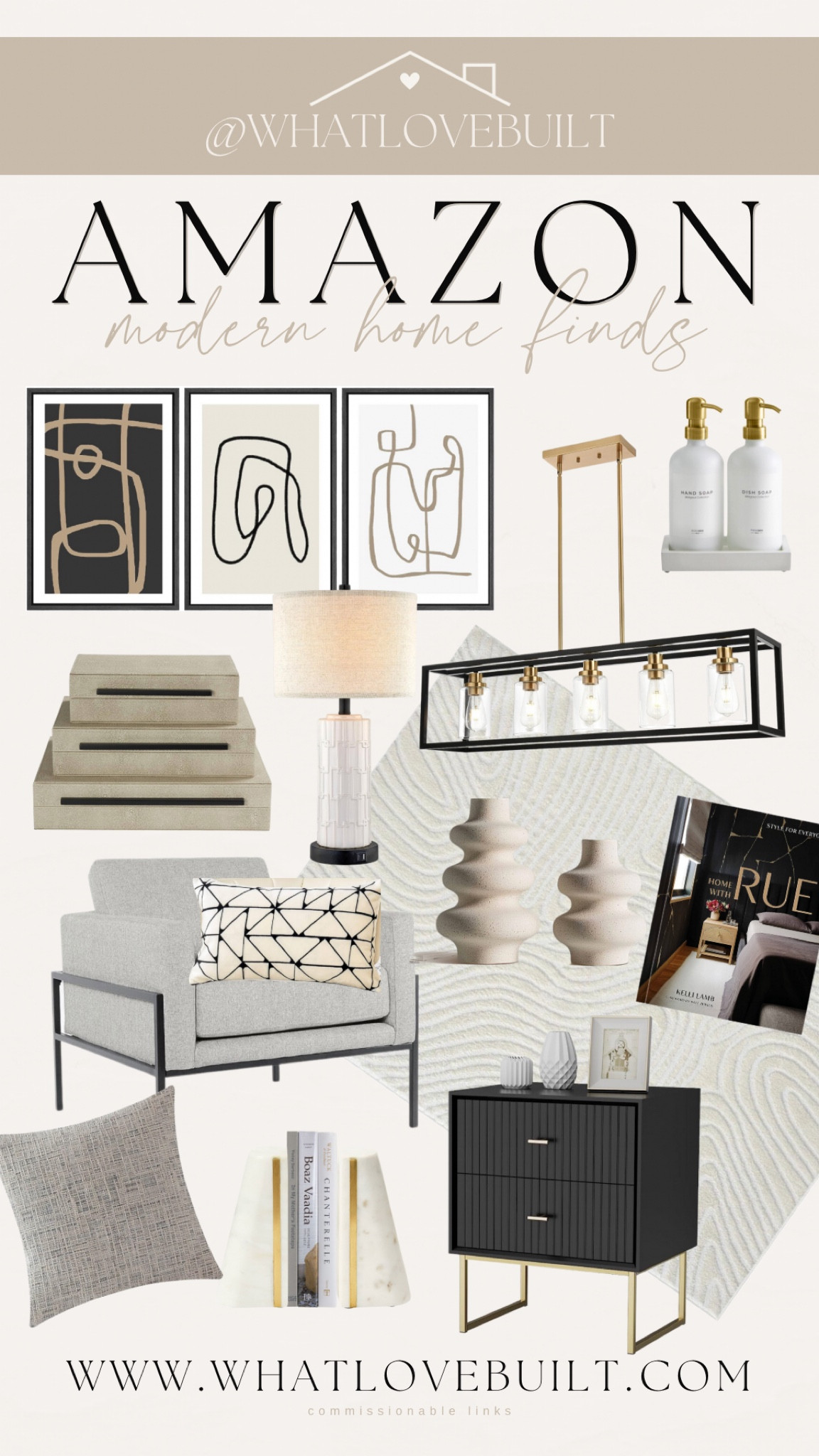 Modern Amazon Home Finds

#amazonhome #modernhome #modern #organicmodern #lighting #chair #moderndecor #lamp #coffeetablebook #chair #furniture #wallart #handsoap #homedecor #homeinspo #modernstyle #style

#LTKunder50 #LTKhome #LTKstyletip