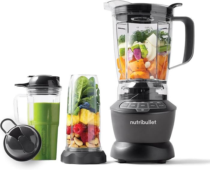 nutribullet Full-Size Blender Combo 1200W – NBF50500 - Dark Gray | Amazon (US)