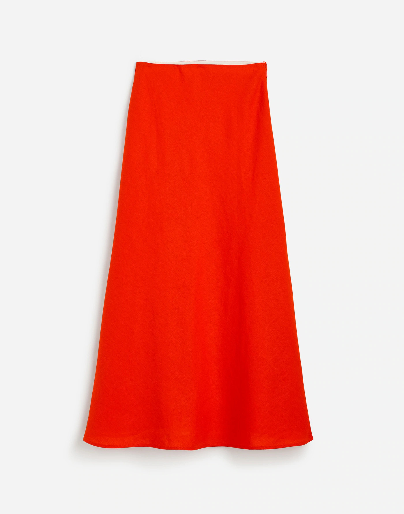 Linen Maxi Slip Skirt | Madewell
