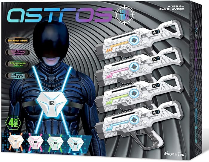 Laser Tag Rechargeable, Lazer Tag Guns for Kids Gifts for Teens & Adults, Family Games and Teenag... | Amazon (US)