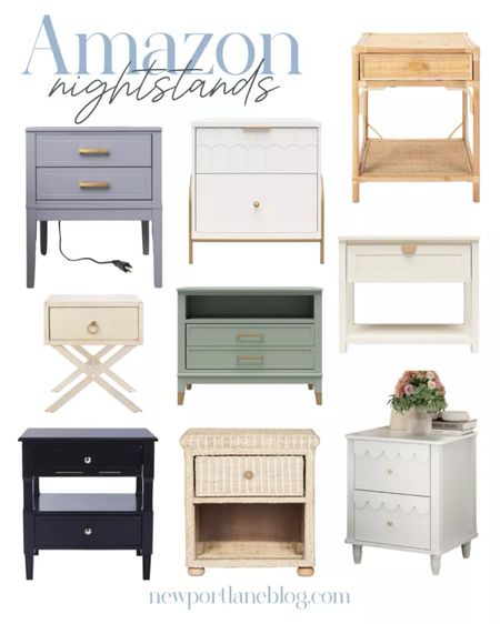 Nightstands from Amazon for a coastal Grandmillennial Home! I can’t believe these bedside tables are Amazon finds. So cute. Perfect for a coastal bedroom or girls bedroom.
6/8

#LTKStyleTip #LTKHome