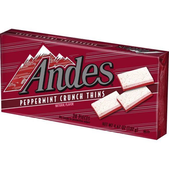 Andes Peppermint Crunch Holiday Chocolates - 4.67oz | Target